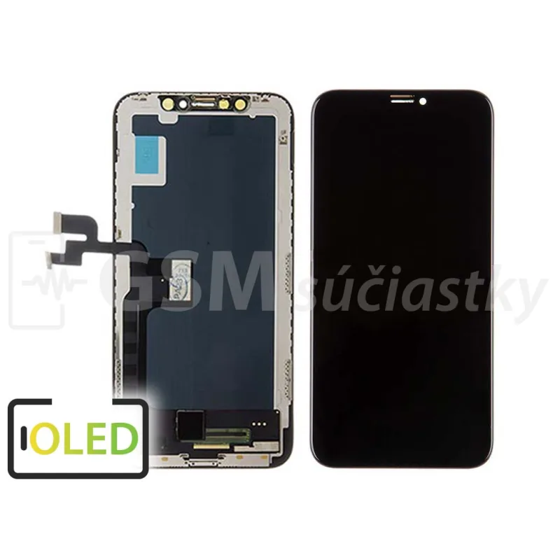 iPhone X - LCD displej + dotykové sklo - GX OLED