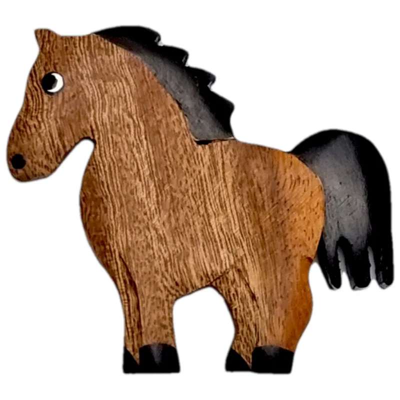 2Kids Toys Drevená magnetka veľká Kôň