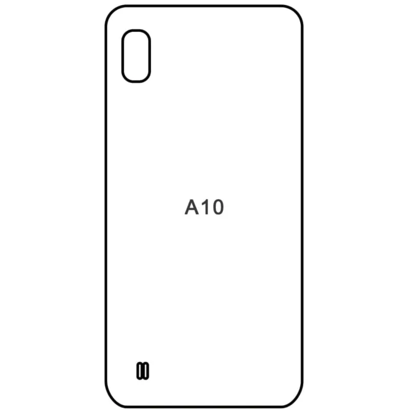 Ochranná fólia Sunshine Hydrogel pre Samsung Galaxy A10 (SM-A105) Variant:: zadná čirá