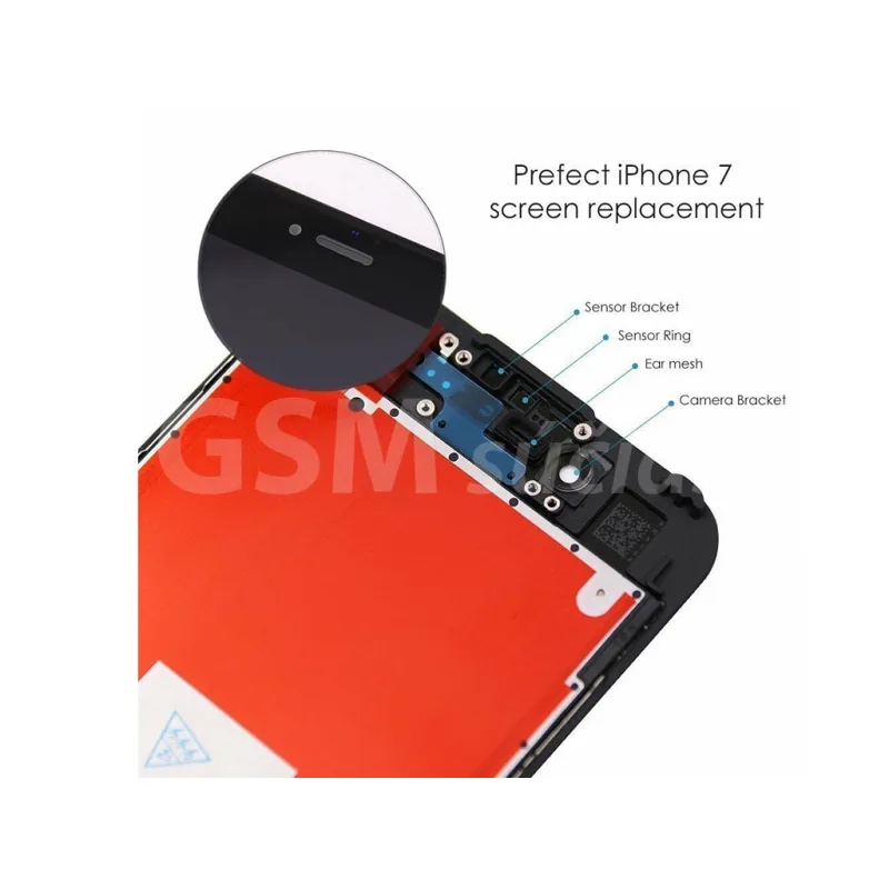 iPhone 7 - LCD displej + dotykové sklo Farba: Biela