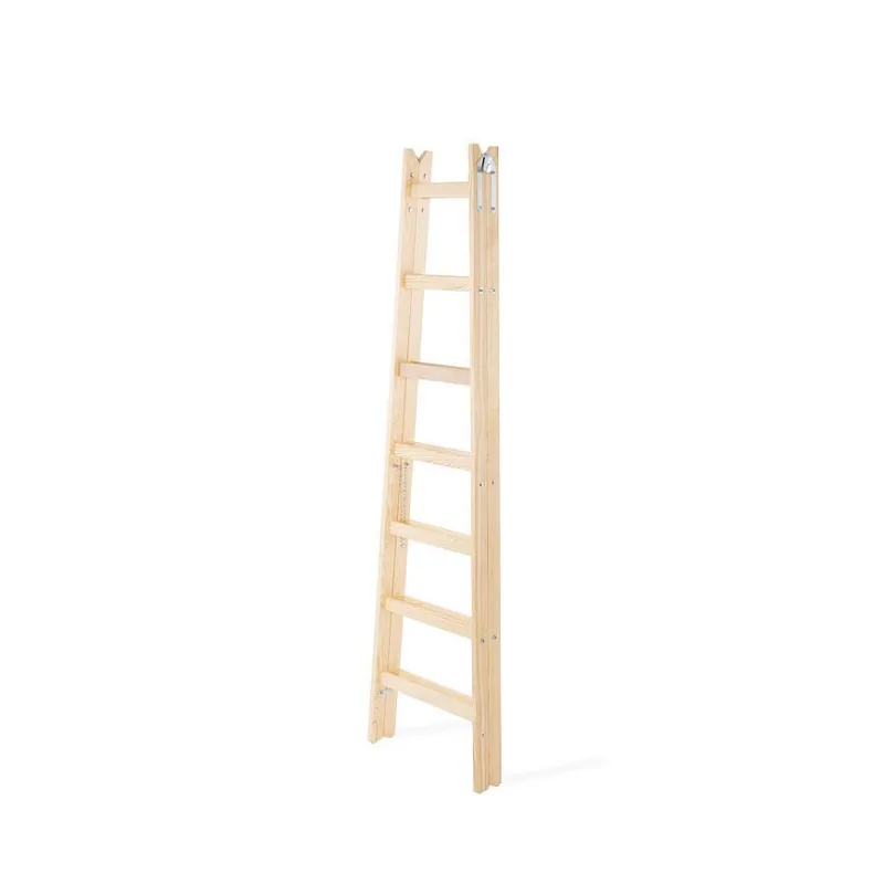 Drevený rebrík Strend Pro, 2x7 priečky, 2,26 m, 150 kg