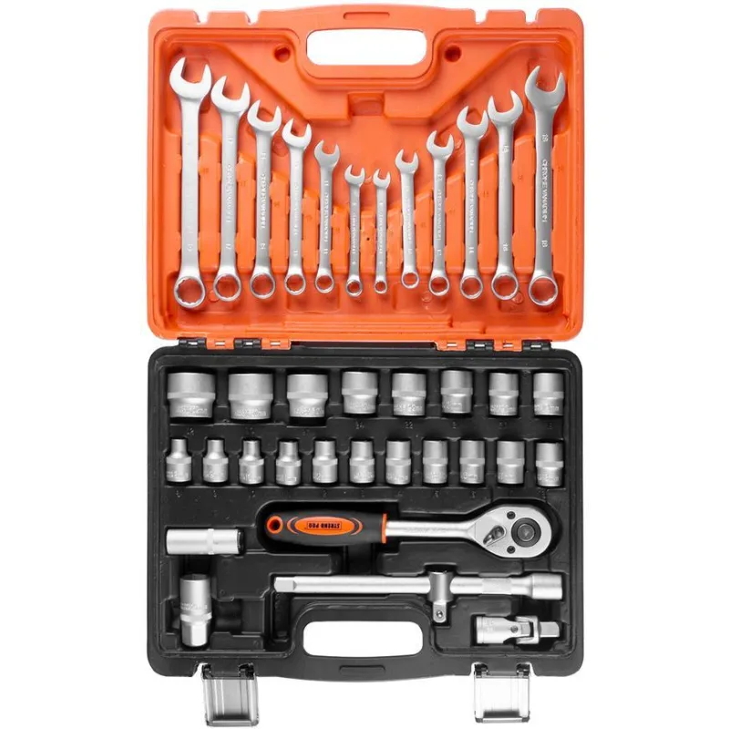 Strend Pro Sada hlavíc STREND CUBE 237, 37 dielna, 1/2"