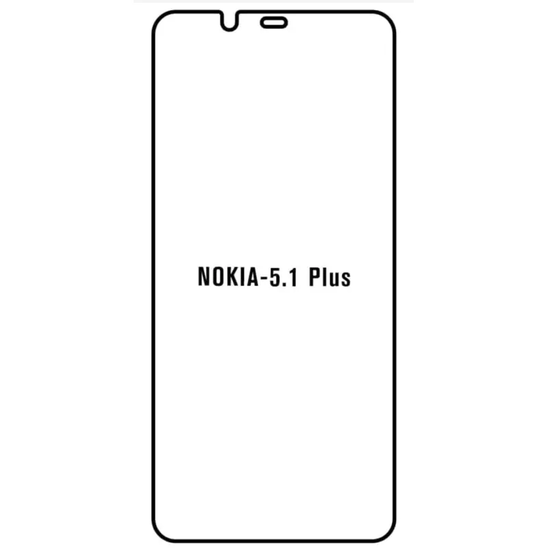 Ochranná fólia Sunshine Hydrogel pre Nokia 5.1 Plus Variant:: zadná matná