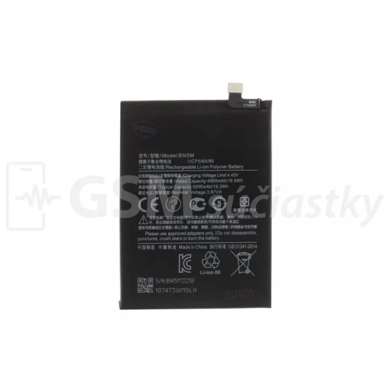 Batéria Xiaomi Redmi Note 12 4G - BN5M Variant:: Originál
