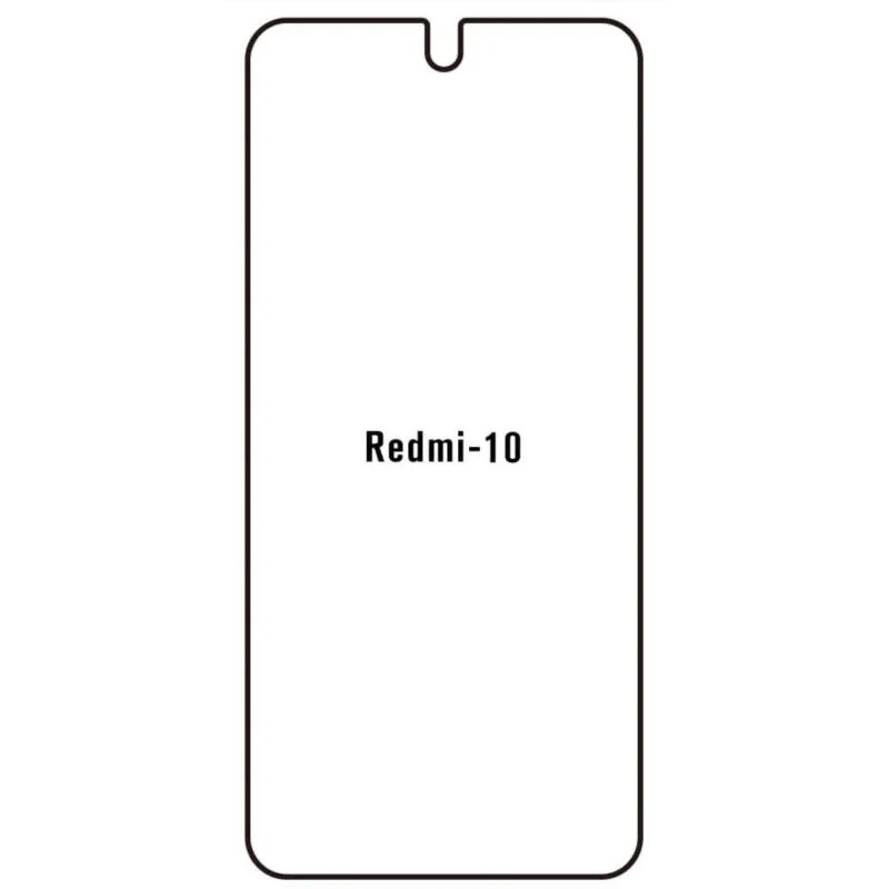 Ochranná fólia Sunshine Hydrogel pre Xiaomi Redmi 10 2022 Variant:: zadná čirá