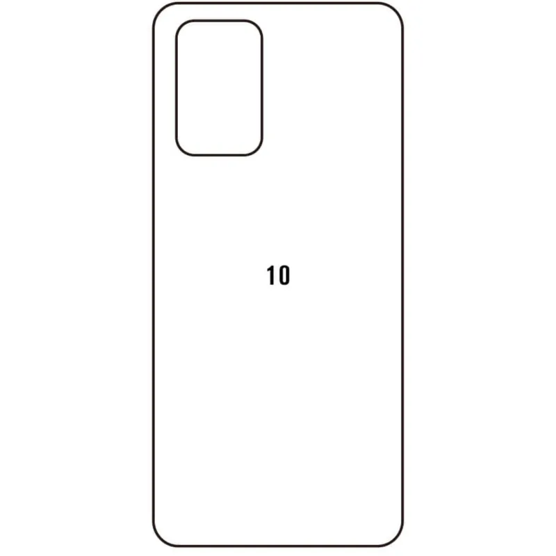 Ochranná fólia Sunshine Hydrogel pre Xiaomi Redmi 10 2022 Variant:: zadná čirá