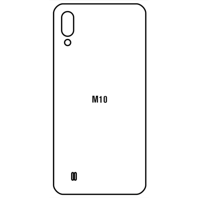 Ochranná fólia Sunshine Hydrogel pre Samsung Galaxy M10 (SM-M105) Variant:: zadná matná