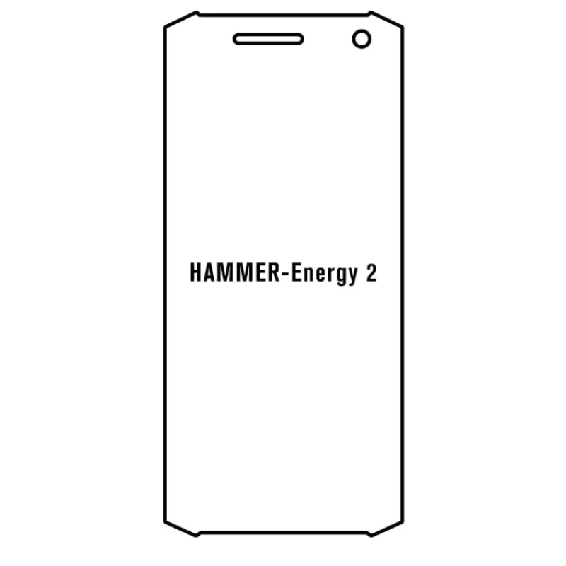 Hydrogel ochranná fólia pre MyPhone Hammer Energy 2 Variant:: predna matná