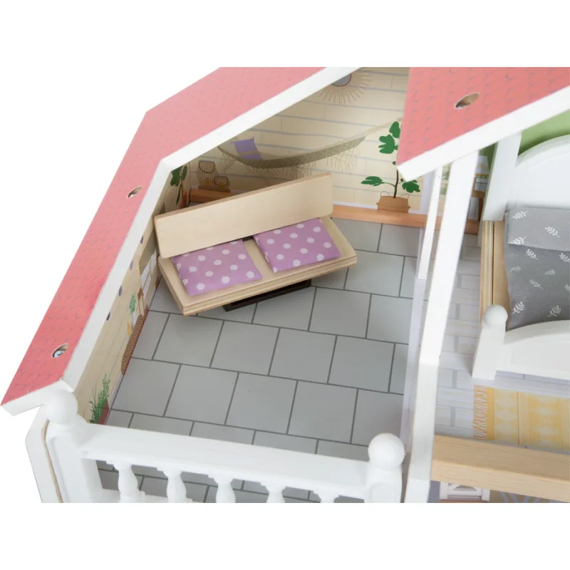 Domček pre bábiky Mestská vila Compact