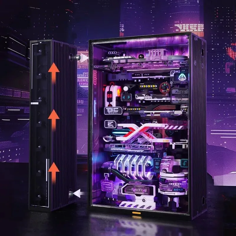 RoboTime 3D mechanické puzzle Guľôčková dráha Mesto budúcnosti