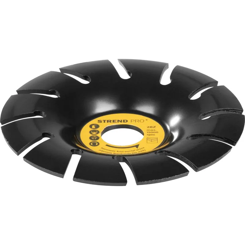 Kotúč Strend Pro, rašpľový, 125 mm, na drevo, do uhlovej brúsky