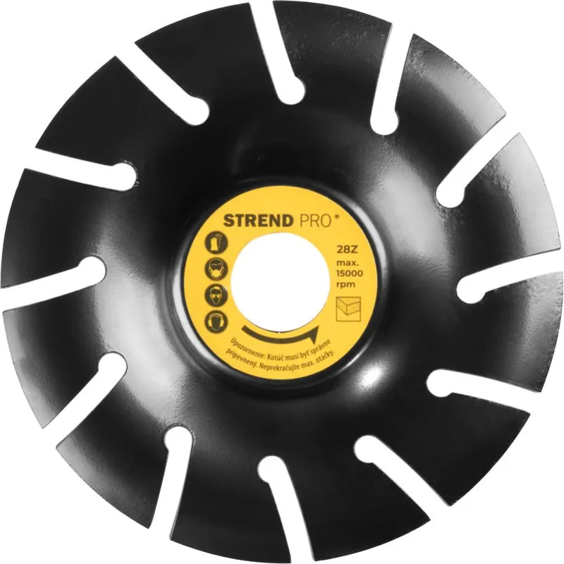 Kotúč Strend Pro, rašpľový, 125 mm, na drevo, do uhlovej brúsky