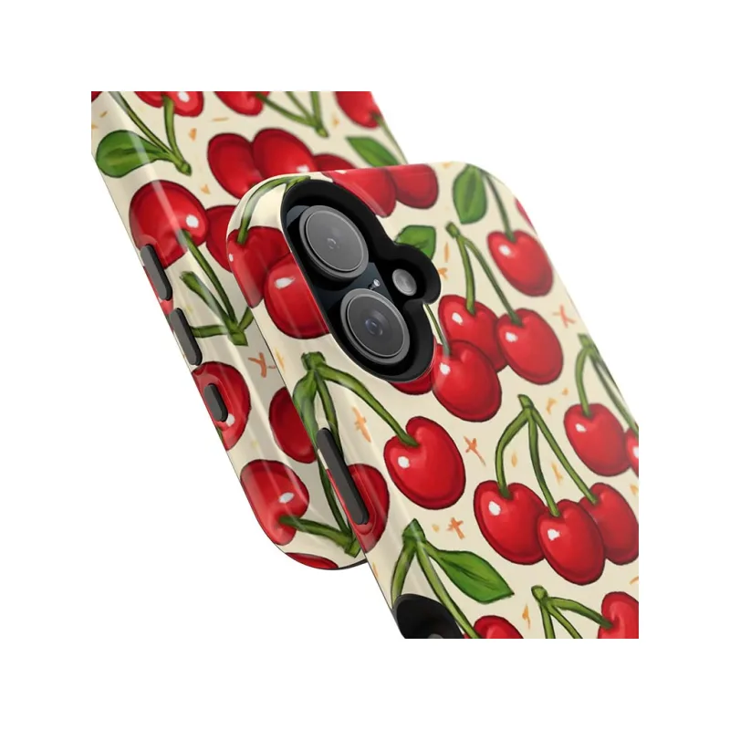 ZEPHYRA Cherry Charge - iPhone 17 Kryt