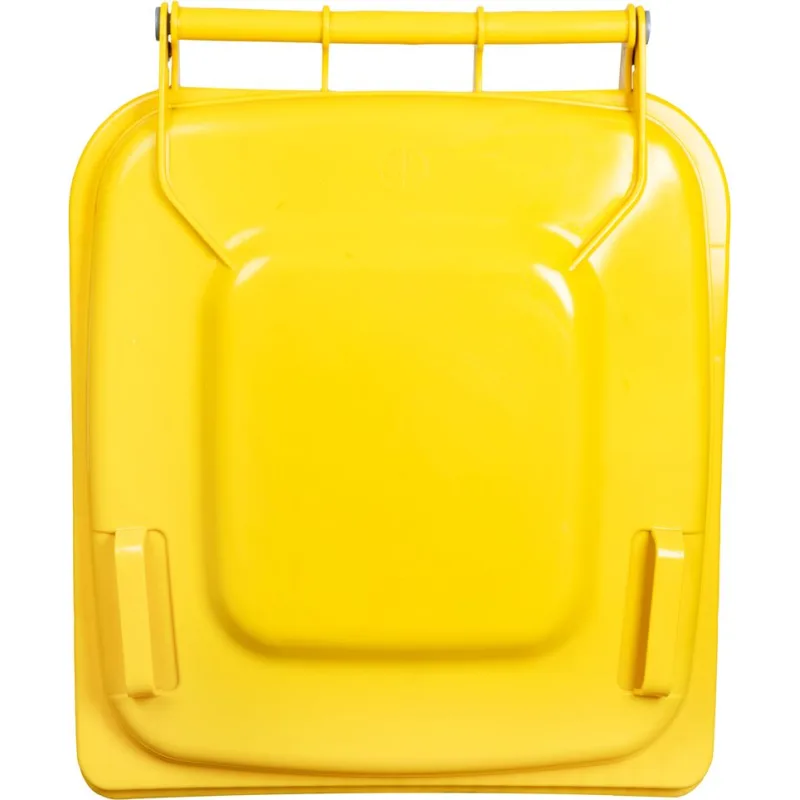 Smetná nádoba ICS GB4 240 l, plastová, žltá, HDPE