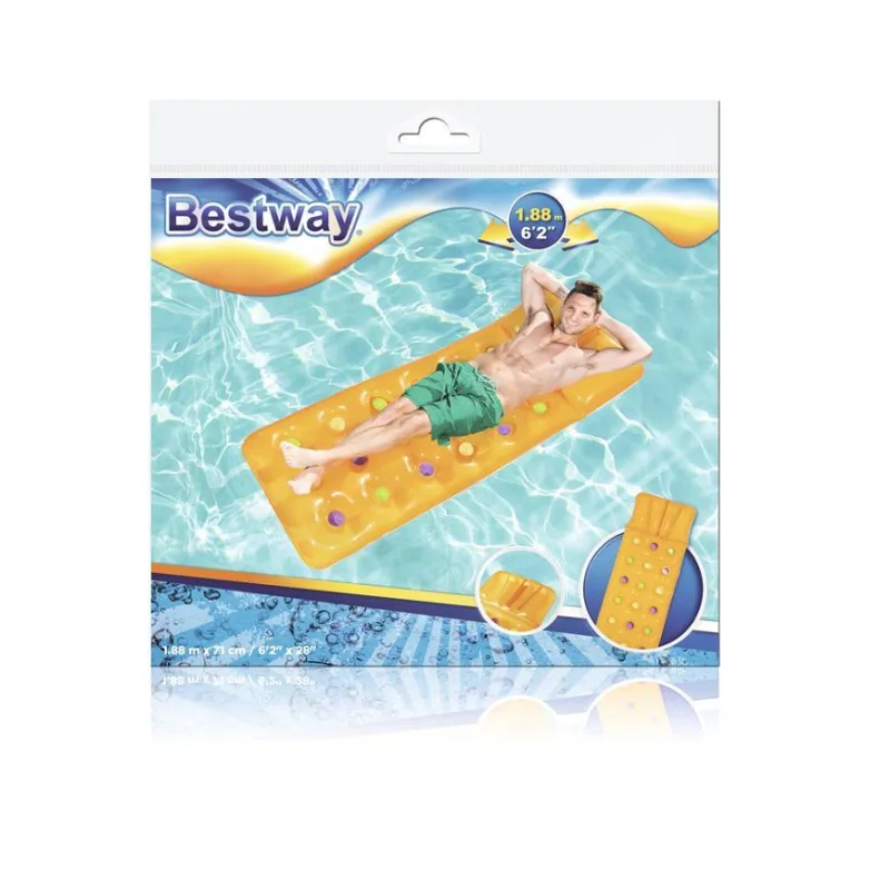 Nafukovačka Bestway 43014, mix farieb, do vody, 188x71 cm