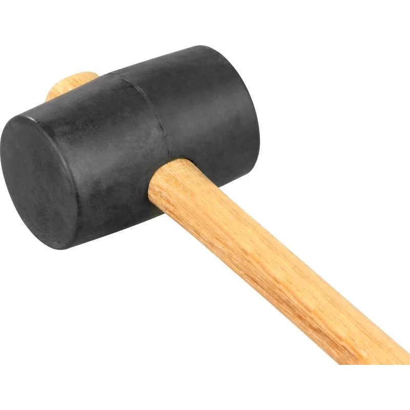 Gumené kladivo Blackhead, 230 g, drevená rúčka
