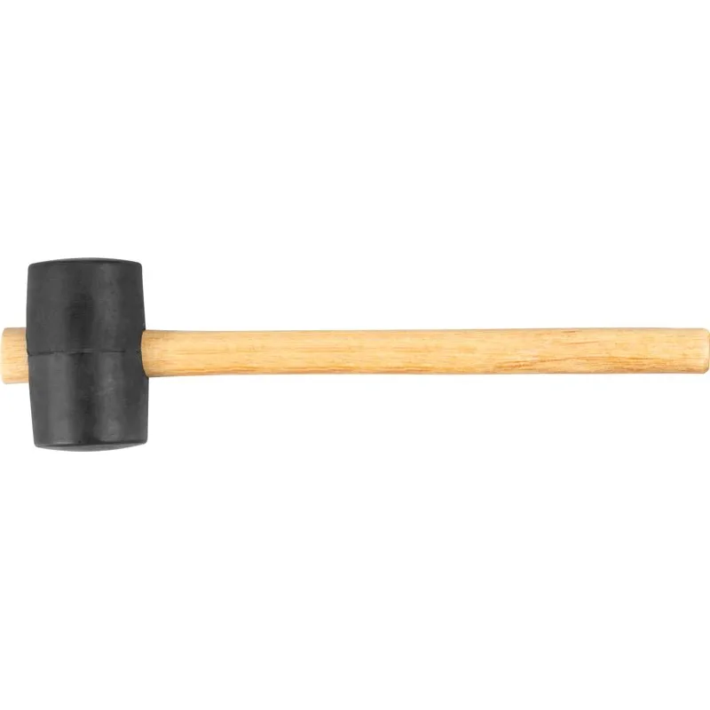 Gumené kladivo Blackhead, 230 g, drevená rúčka