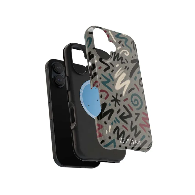 ZEPHYRA Graffiti Marks - iPhone 16 Kryt