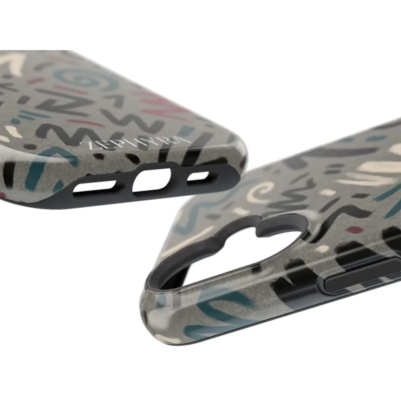 ZEPHYRA Graffiti Marks - iPhone 16 Kryt