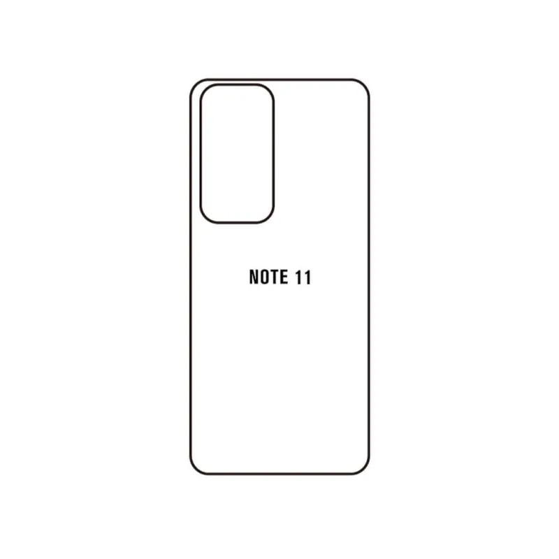 Ochranná fólia Sunshine Hydrogel pre Xiaomi Redmi Note 11 5G Variant:: zadná čirá