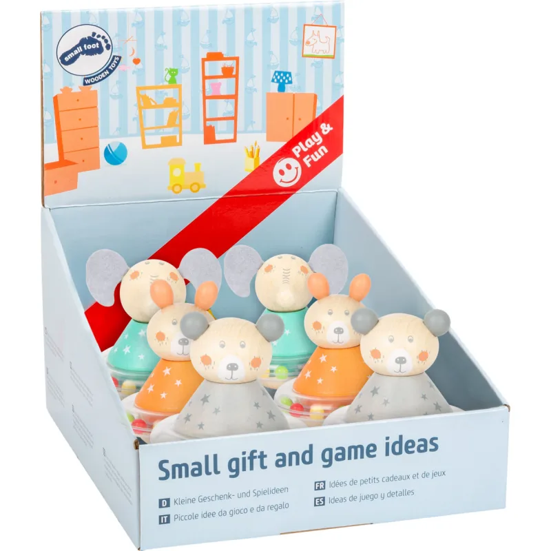 Small Foot Točiace pastelové zvieratko 1 ks