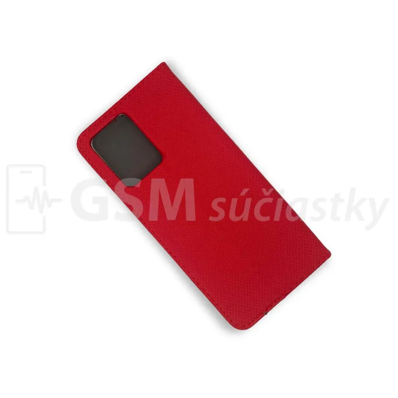 Smart Book Knižkové puzdro Xiaomi Redmi Note 12 5G Červené