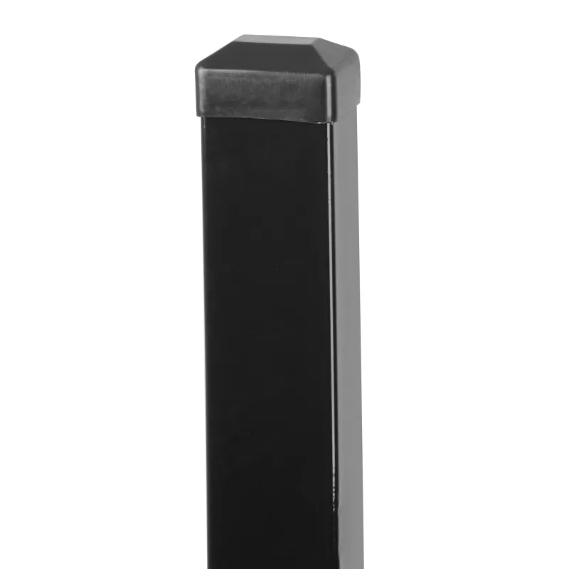 Stĺpik 2000/60x40/1,25 mm, antracit, hranatý, Zn+PVC, RAL7016