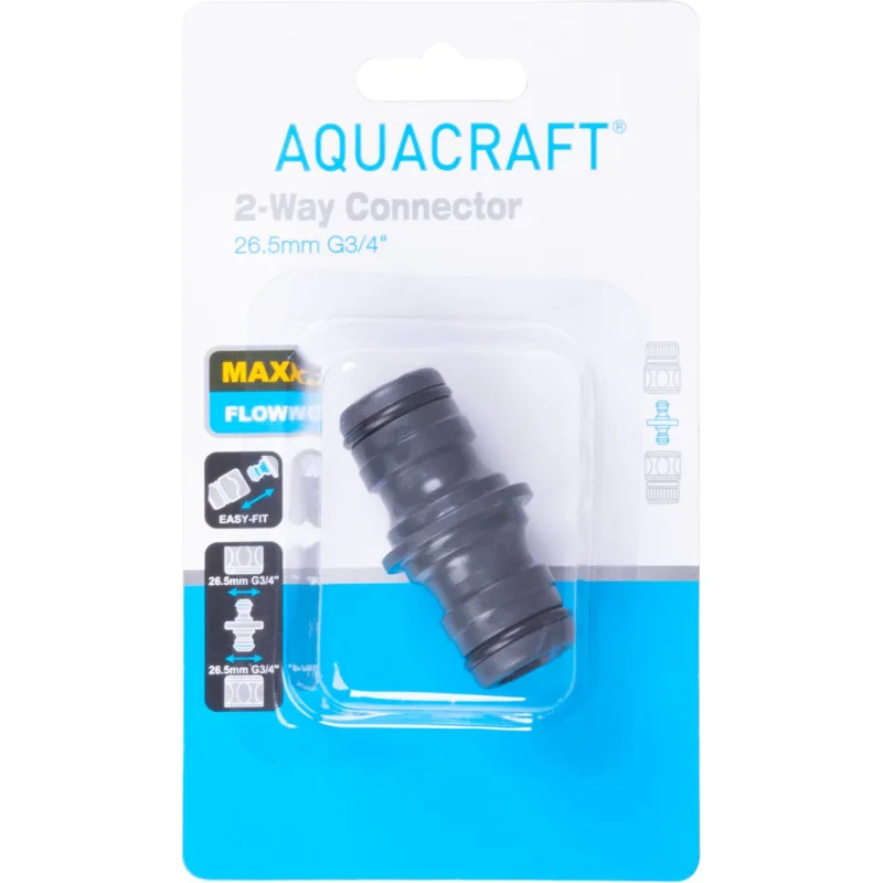 Spojka na hadicu AQUACRAFT 550916 – MAX-Flow, 3/4", záhradná