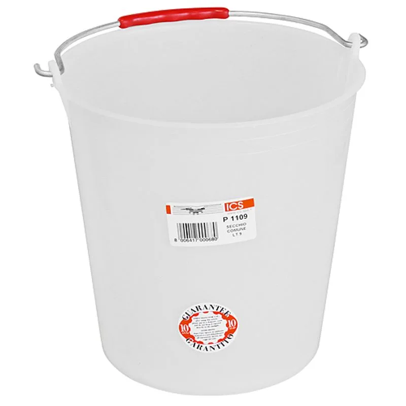 Vedro ICS P1115, 15 litrov, biele, plastové