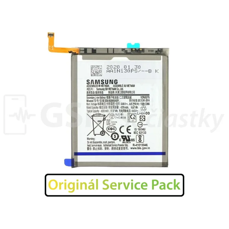 Batéria Samsung Galaxy S20 Plus - BG985ABY Variant:: OEM