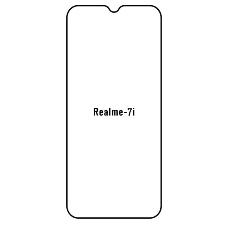 Ochranná fólia Sunshine Hydrogel pre Realme 7i Variant:: zadná matná