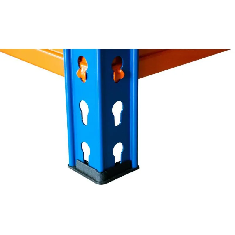Regál Racks RAT60 HD – kovový, 4 police, 180x180x60 cm, 600 kg/polica