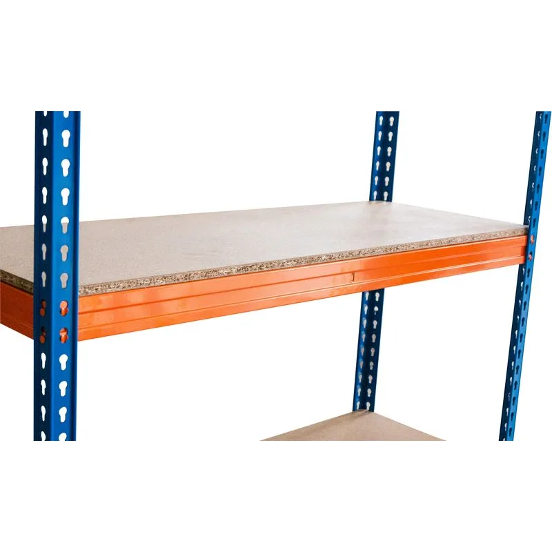 Regál Racks RAT60 HD – kovový, 4 police, 180x180x60 cm, 600 kg/polica