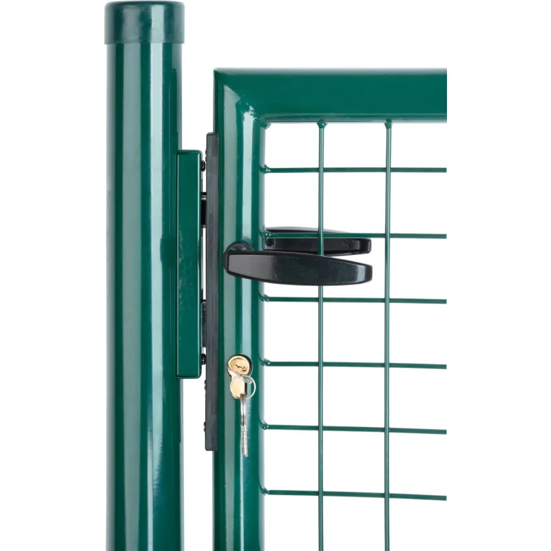 Brána 1000/1500/50x50 mm – jednokrídlová záhradná brána, zelená
