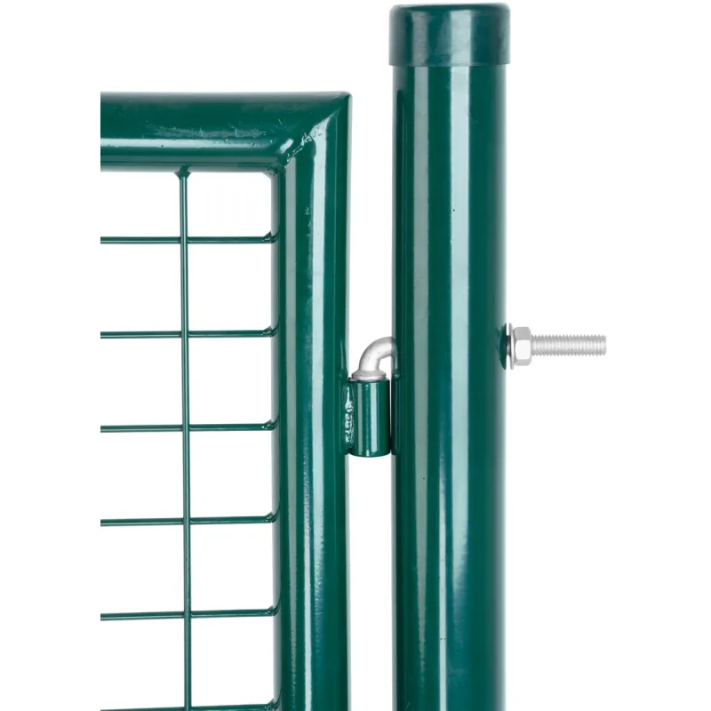 Brána 1000/1500/50x50 mm – jednokrídlová záhradná brána, zelená