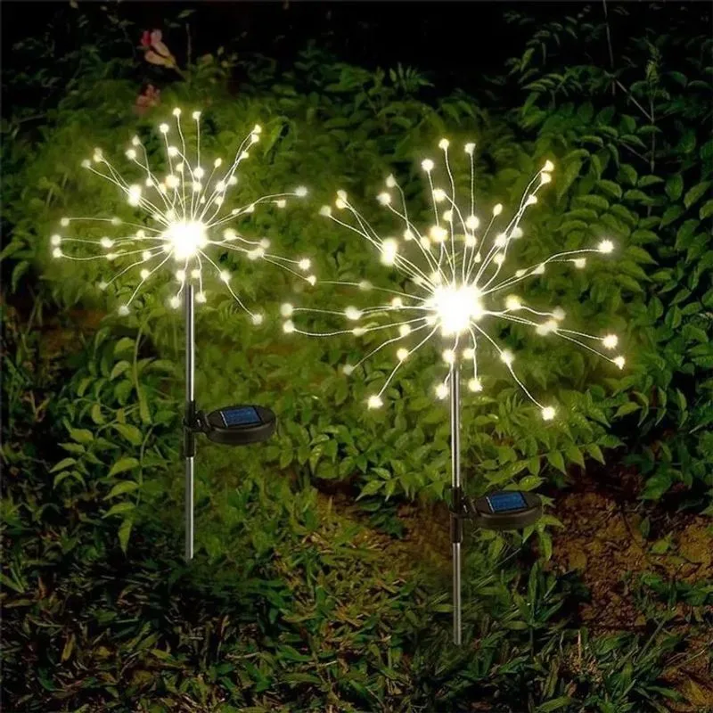 Solárna záhradná lampa Garden Solita, 90xLED, 8x6x81 cm