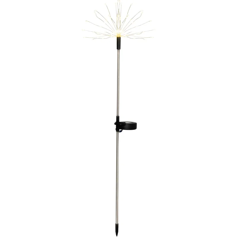 Solárna záhradná lampa Garden Solita, 90xLED, 8x6x81 cm