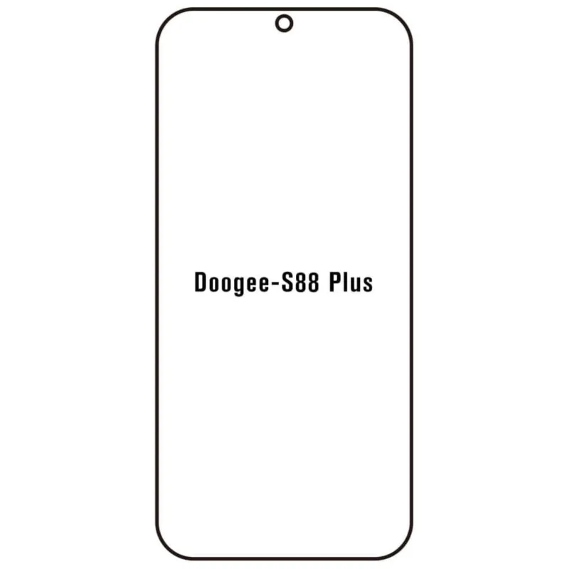 Ochranná fólia Sunshine Hydrogel pre Doogee S88 Plus Variant:: predná čirá
