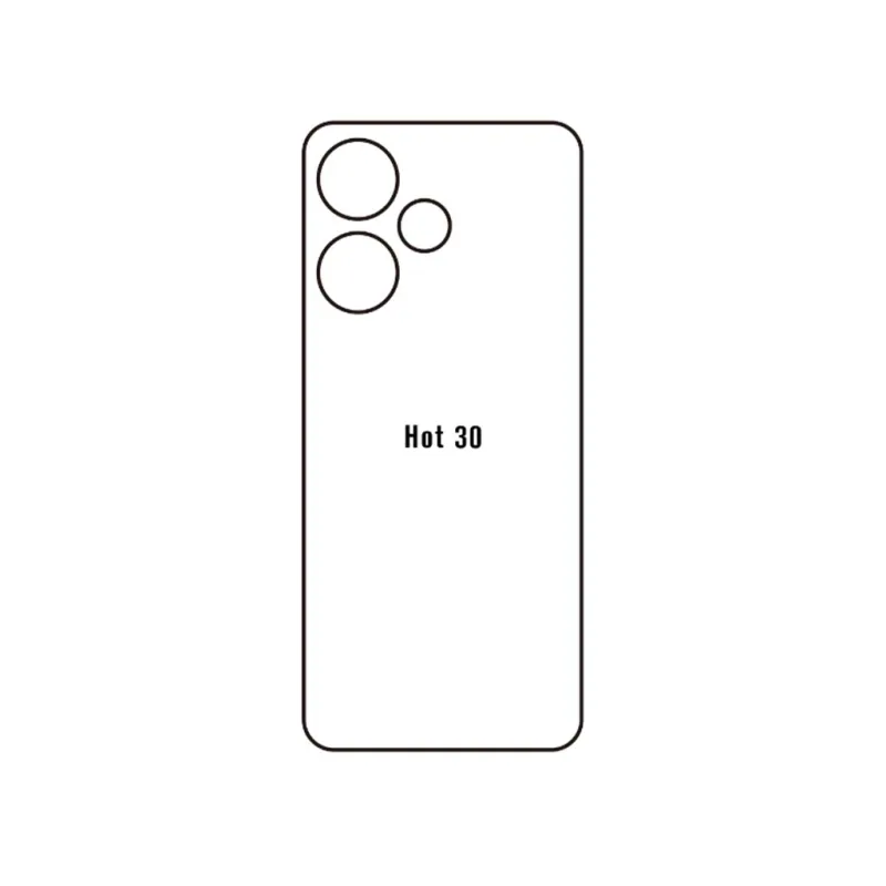 Ochranná fólia Sunshine Hydrogel pre Infinix Hot 30 Variant:: zadná čirá