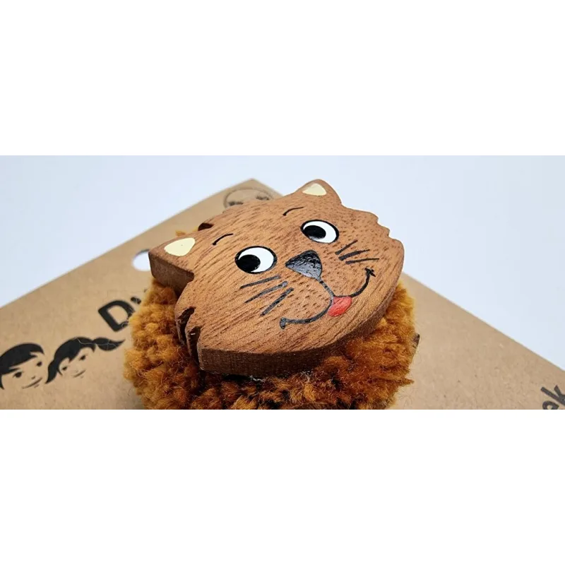 2Kids Toys Drevená magnetka veľká brmbolec Mačka