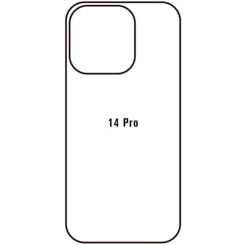 Ochranná fólia Sunshine Hydrogel pre Apple iPhone 14 Pro Variant:: zadná matná