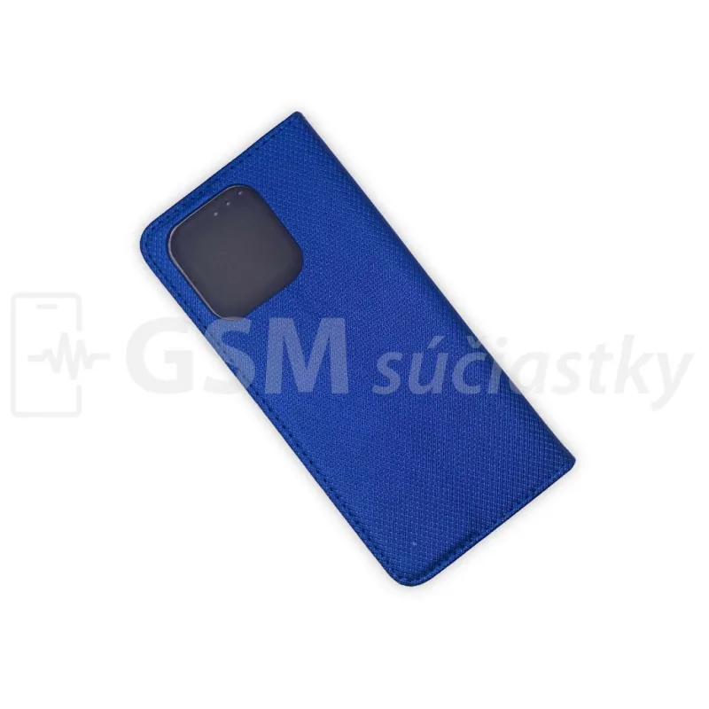 Smart Book Knižkové puzdro Xiaomi Redmi 12C, Poco C55, Modré