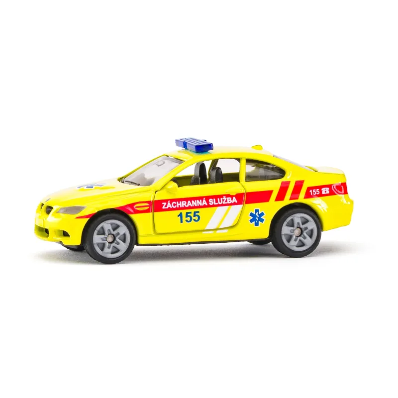 SIKU česká verzia - Ambulancia BMW M3 Coupé