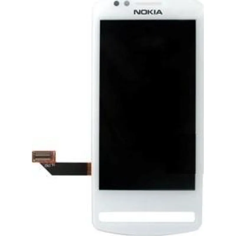 Nokia 700 - LCD displej + dotykové sklo Farba: Čierna