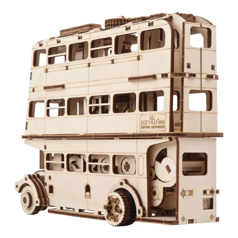 Ugears 3D mechanické puzzle - Harry Potter Rytiersky autobus 268 ks