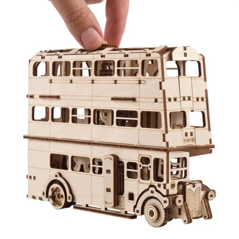 Ugears 3D mechanické puzzle - Harry Potter Rytiersky autobus 268 ks