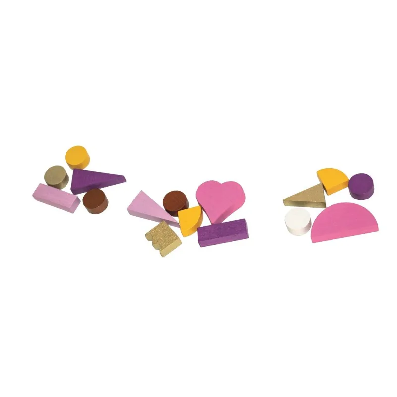 Detoa Magnetické puzzle Princezné