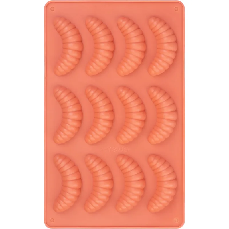 Silikónová forma na vanilkové rožky MagicHome – 12 ks, 27,3x17 cm