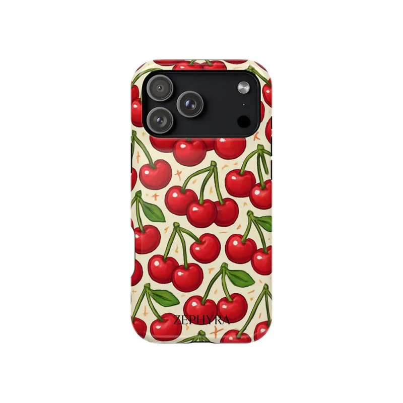 ZEPHYRA Cherry Charge - iPhone 17 Pro Kryt
