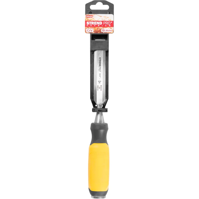 Dláto Strend Pro Premium, na drevo, Bi-materiál rukoväť, 19 mm